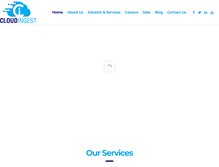 Tablet Screenshot of cloudingest.com